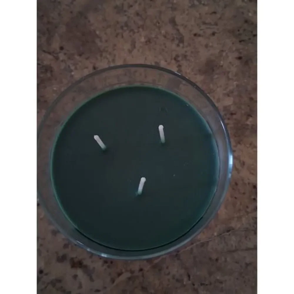 Huntington Home Winter Balsam Soy Blend Scented Candle, Green Jar, Multi-Wick